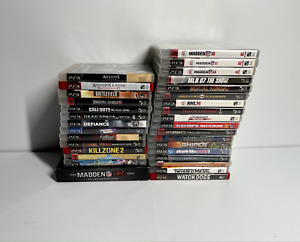 PlayStation 3  (PS3) Video Game WHOLESALE Lot of 32 Games