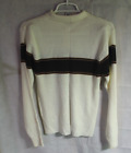 Kennington California Men's xLarge Acrylic Wool Pullover Sweater off white