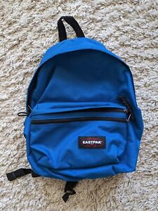 Eastpak Padded Zippl'r Backpack Bag Blue OS NWOT With Laptop Sleeve