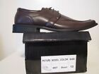 Fortino Landi Mens A4807 Faux Leather Dress Casual Oxford Shoe Brown Size 11