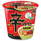 Nongshim Shin Ramyun Spicy Ramen Vegan Noodle Soup, 2.64 Ounce, Pack of 6