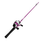 Zebco 33 Lady 602M Fishing Rod and Reel Combo - New - 6 Ft. Rod 2 Piece - #40984