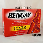 Bengay Ultra Strength Pain Relieving Cream Contains  2 x 4  OZ Tubes. NEW!