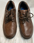 NEW MENS BROWN LEATHER NUNN BUSH LACE UP SHOES SIZE 11 WIDE