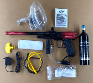 Spyder Pilot ACS Paintball Marker Gun E-Grip Electronic LOT w/ Charger (READ)