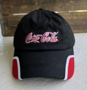 Coca Cola Black Red White Adjustable Hat Cap Toppers