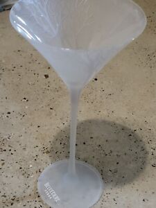 New ListingBelvedere Vodka Long Stem Cold Frosted 9” Martini Glass