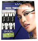 NYX Epic Ink Liner Eyeliner Waterproof - EIL01 Black - 3 pack