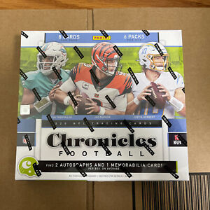 2020 Panini Chronicles NFL Football Factory Sealed Hobby Box - Burrow & Herbert!