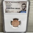 2019 W Lincoln Cent 1C Uncirculated NGC MS 69 RD Early Releases  L18