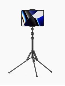 Lamicall FT02 Adjustable Tripod Tablet Floor Stand w/ Carrying Case