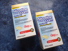 GoodSense NICOTINE GUM  4 mg Stop Smoking Gum original flavor 50 pcs (100 TOTAL)
