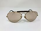 58[]14M B&L USA RAY-BAN BROWN PHOTOCHROMIC TRANSITION LEATHERS OUTDOORMAN 3569