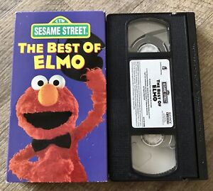 Sesame Street The Best of Elmo VHS Video Tape Kids VTG Muppets Movie Children’s