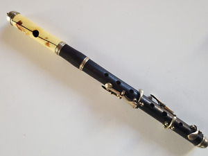 Very old wooden  piccolo flute