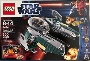 25 Years of LEGO STAR WARS ANAKIN'S JEDI INTERCEPTOR 9494 NIB Target Exclusive