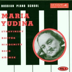 MARIA YUDINA - Russian Piano School Vol. 4: Maria Yudina - CD - **Mint**