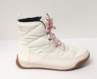 Sorel Whitney II Short Lace Winter Boots, White, Women's 9 M