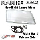 MAN TGX Headlight Glass Lense TGS RH