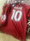 New Listing2021-2022 Liverpool Home Player Jersey Sadio Mane #10 Sizes M, L, XL