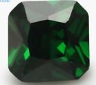 10x10 mm Natural Green Emerald 7.10 ct Square Emerald Faceted Cut VVS Loose Gems