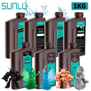 (BUY 3 GET 1 FREE,Add 4)SUNLU Resin 1KG Standard PLUS/ABS-Like/Water Washable