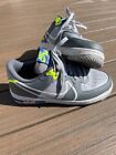 Nike Air Force 1 React D/MS/X Wolf Grey White Sneakers CD4366-002 Size 10