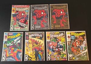 Marvel Comics SpiderMan 1990 - Torment-Complete+3 Cover Green/Silver/Gold-MINT!