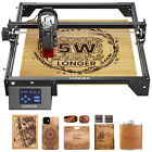 Longer Ray5 5W Laser Engraver, 60W Laser Cutter and High Precision Laser Engrave
