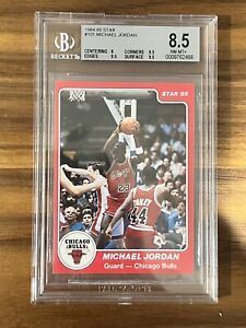1984-85 Star Michael Jordan RC #101 BGS 8.5 w/3 9.5 subs!!!