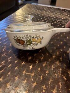 vintage spice of life corningware Set Of Two One Lid