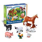 Jumbo Farm Animals - 7 Pieces, Boys and Girls Ages 18mos+