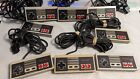 Lot of 8 NES Nintendo Original OEM Controllers Model #NES-004