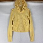 Prairie Underground Cloak Hoodie Womens Size L Full Zip Sweatshirt Yellow
