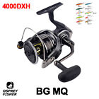 DAIWA BG MQ 4000DXH Spinning Fishing Reel 5.7:1 12kg Max Drag Saltwater Reel