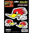 Classic Mr Horsepower Angry Woodpecker Decal 3 Stickers Clay Smith Cams