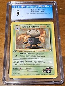 Erika's Gloom Graded Pokemon Card