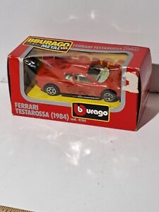 Ferrari Testarossa 4104 1/43 Bburago Burago Miniature Open Box