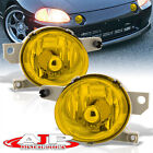 Yellow JDM Replacement Driving Fog Lights Lamps Pair For 1993-1997 Honda Del Sol (For: Honda)