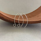 Ear wire sterling silver, Jewelry making supply for earring, Silver ear hook