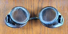 Vintage Meco Mechanic Aviator Glass Lens Steampunk Goggles USA