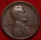 1910-S San Francisco Mint Copper Lincoln Wheat Cent