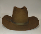 Resistol  Self Conforming Western Cowboy Hat Brown Size 7 with Video