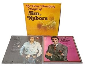 Jim Nabors Vinyl LP Lot of 3 - The Heart-Touching Magic of & MORE! VERY GOOD
