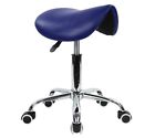 Professional Tall Saddle Stool Swivel Medical Dental Chair Spa Salon Ergonomic