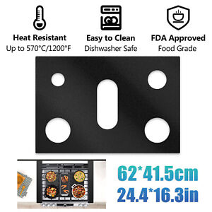 1 Kitchen Gas Range Stove Top Burner Cover Guard Protector Reusable NonStickLine