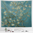 IcosaMro Van Gogh Tapestry Wall Hanging Almond Blossoms Nature Floral Wall Art [
