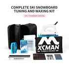 Ski and Snowboard Complete Waxing Iron and Tuning Kit w/ Portable Travel Bag