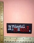 MY CHEMICAL ROMANCE  LICENSED PATCH  EMBROIDERED   IRON ON t shirt