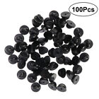 100PCS Clutch Rubber Pin Backs Badge Fit Tie Tack Lapel Pin Backing Holder Clasp